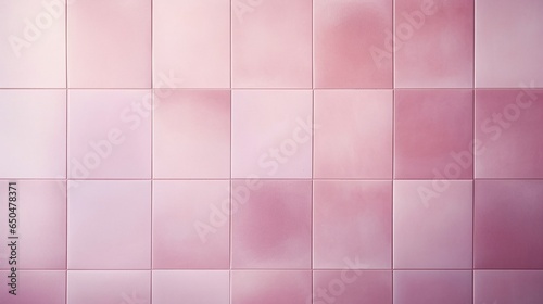 Generative AI : Pink tile wall chequered background bathroom floor texture. Ceramic wall and floor tiles mosaic background