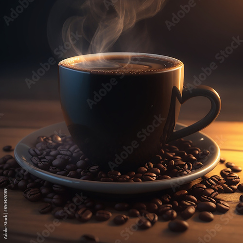 a cup of coffee 