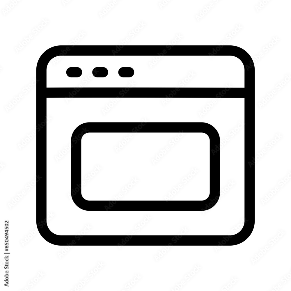 Website Icon Vector Symbol Design Illustration Website Icon Vector Symbol Design Illustration