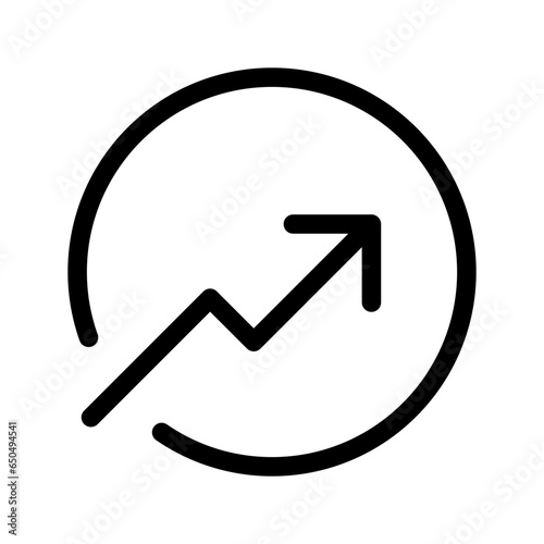 Trend Icon Vector Symbol Design Illustration