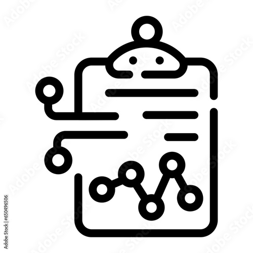 planning Line Icon