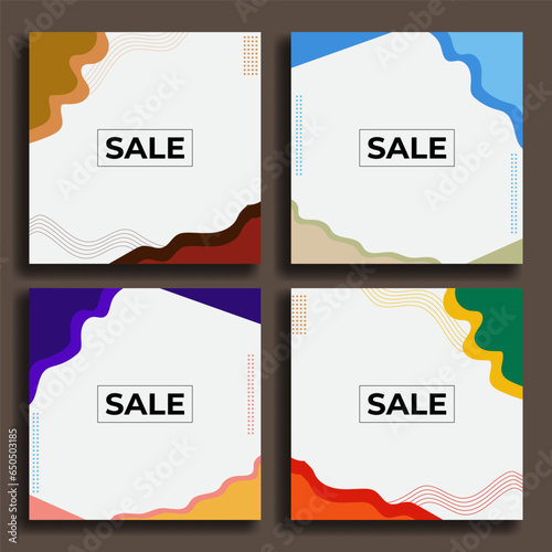Social media post template. Great for backgrounds, sales promotions, product marketing, flyers, banners, internet advertising, internet marketing etc. Editable