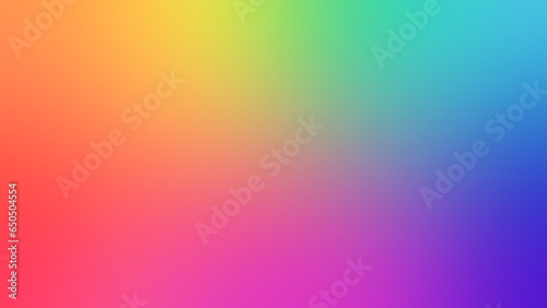 Fototapeta Naklejka Na Ścianę i Meble -  Rainbow colors abstract background digital. Texture smooth and blurred gradient brilliant backdrop. Design layout multicolor for poster banner web. Gay Pride LGBT concept is colorful funs. mobile app.