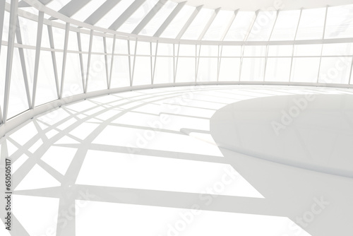 Digital png illustration of white building with shadows on transparent background