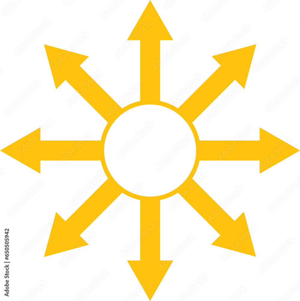 Digital png illustration of yellow arrows on transparent background Digital png illustration of yellow arrows on transparent background