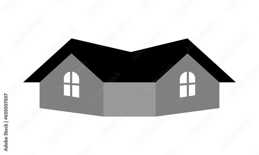 building home vector silhouette logo building home vector silhouette logo