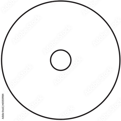 Digital png illustration of two black circles on transparent background