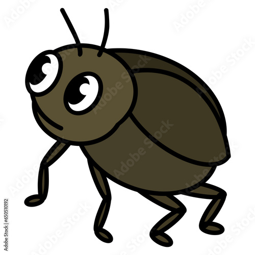 bug insects character icon