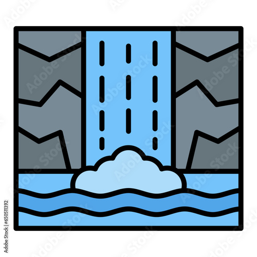 Waterfall Icon