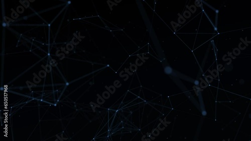 Abstract futuristic - technology with polygonal shapes. Design digital technology concept.