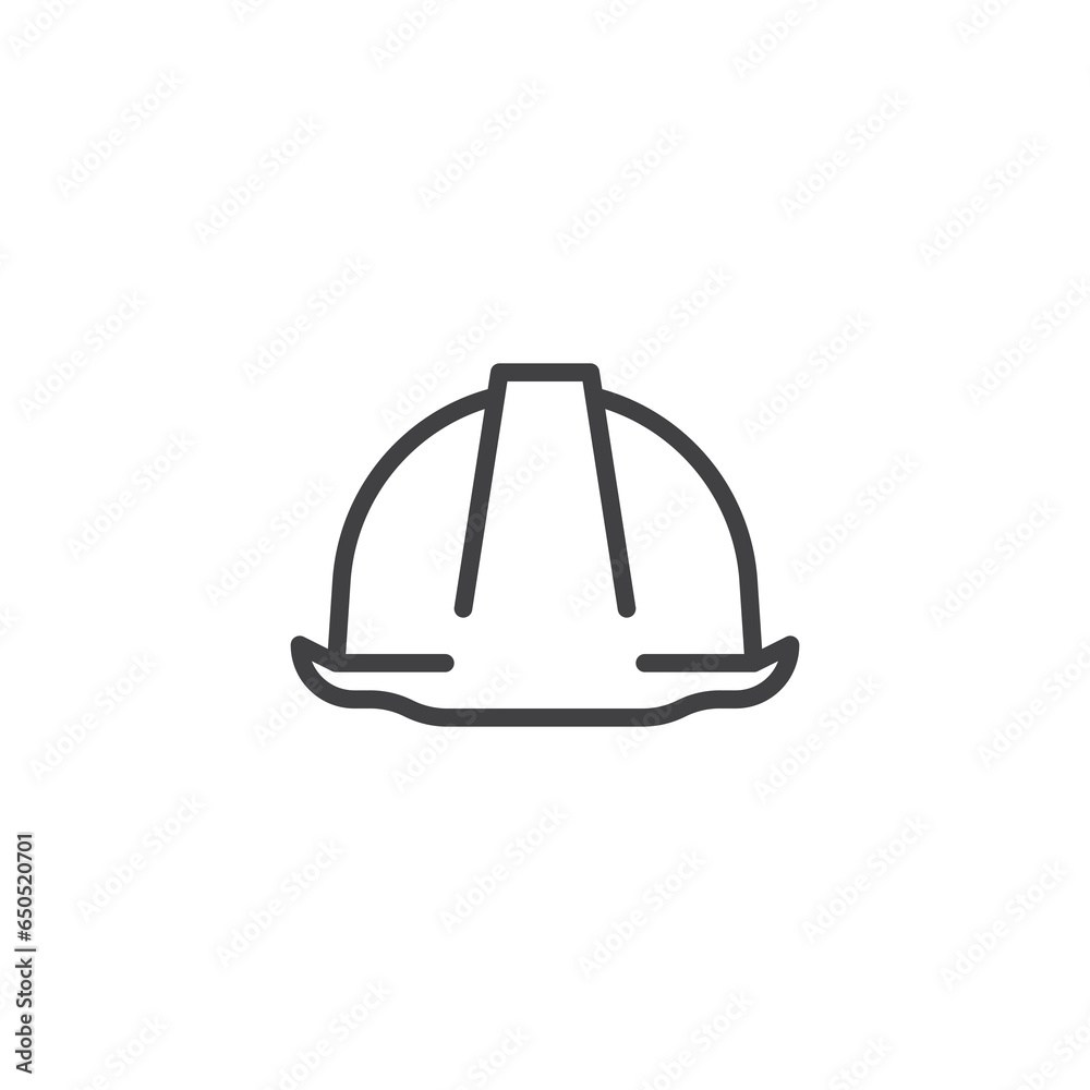 Hard Hat line icon