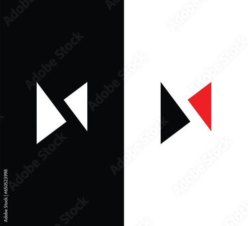 Free Download Letter N Logo Design Vector - GFXLoad