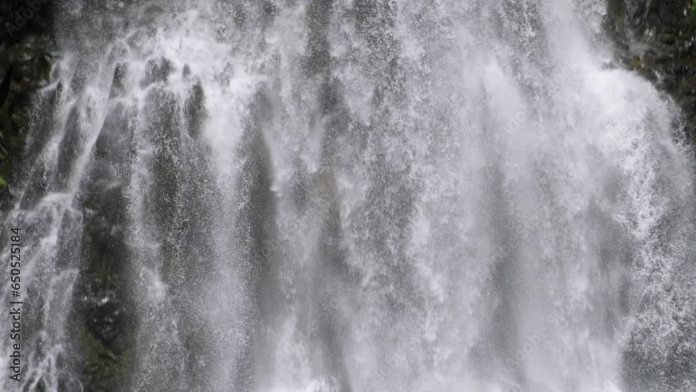 Captivating Waterfall Cascading Slow Motion Over Rocks Captivating Waterfall Cascading Slow Motion Over Rocks