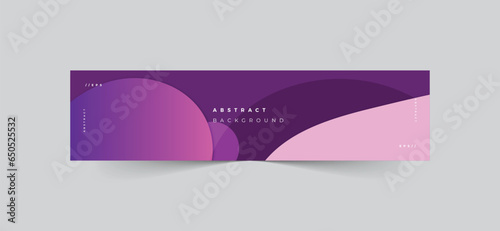 Purple wavey linkedin banner abstract backgroud