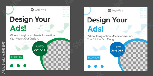 Attractive Social Media Design  