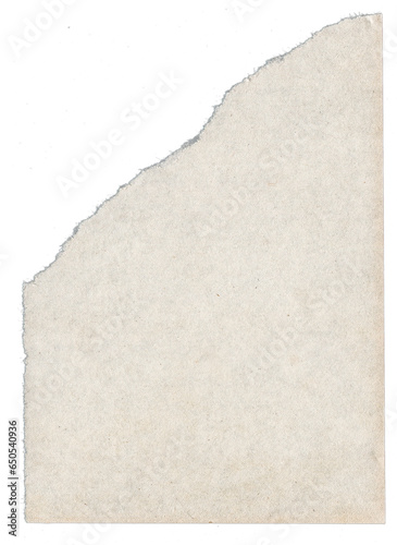 transparent ripped paper edge 