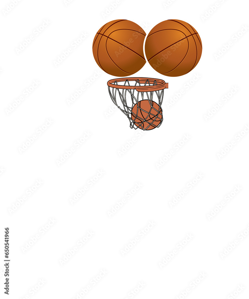 Shoot and Score Athletic Ball Game Sports Basketball