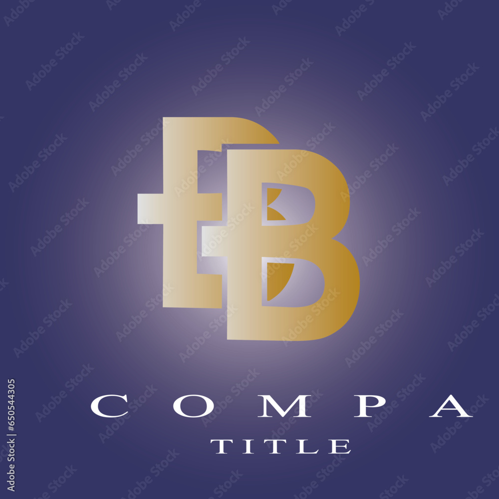 Obraz premium Creative letter logo Concept