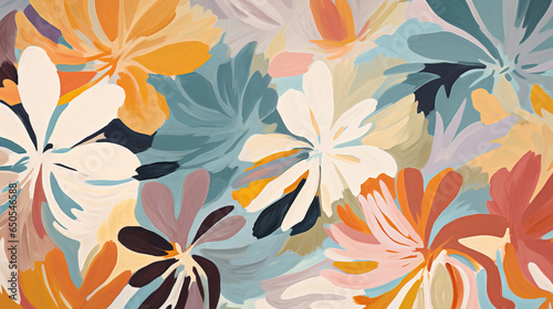 abstract floral background  illustratrion