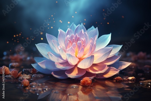 Yoga méditation fleur de Lotus, fond d'écran