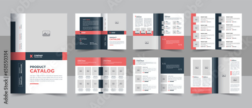 Modern Product Catalog or Catalogue Design, Company product catalogue design template, Digital Product Catalog Layout