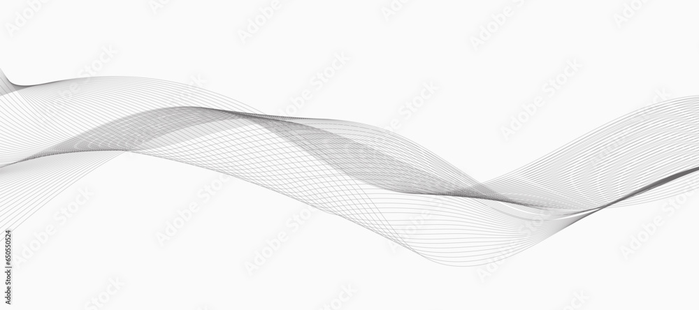 Abstract wave element for design. Digital frequency track equalizer. Stylized line art background. Vector illustration. Wave with lines created using blend tool. Curved wavy line, smooth stripe. Abstract wave element for design. Digital frequency track equalizer. Stylized line art background. Vector illustration. Wave with lines created using blend tool. Curved wavy line, smooth stripe.