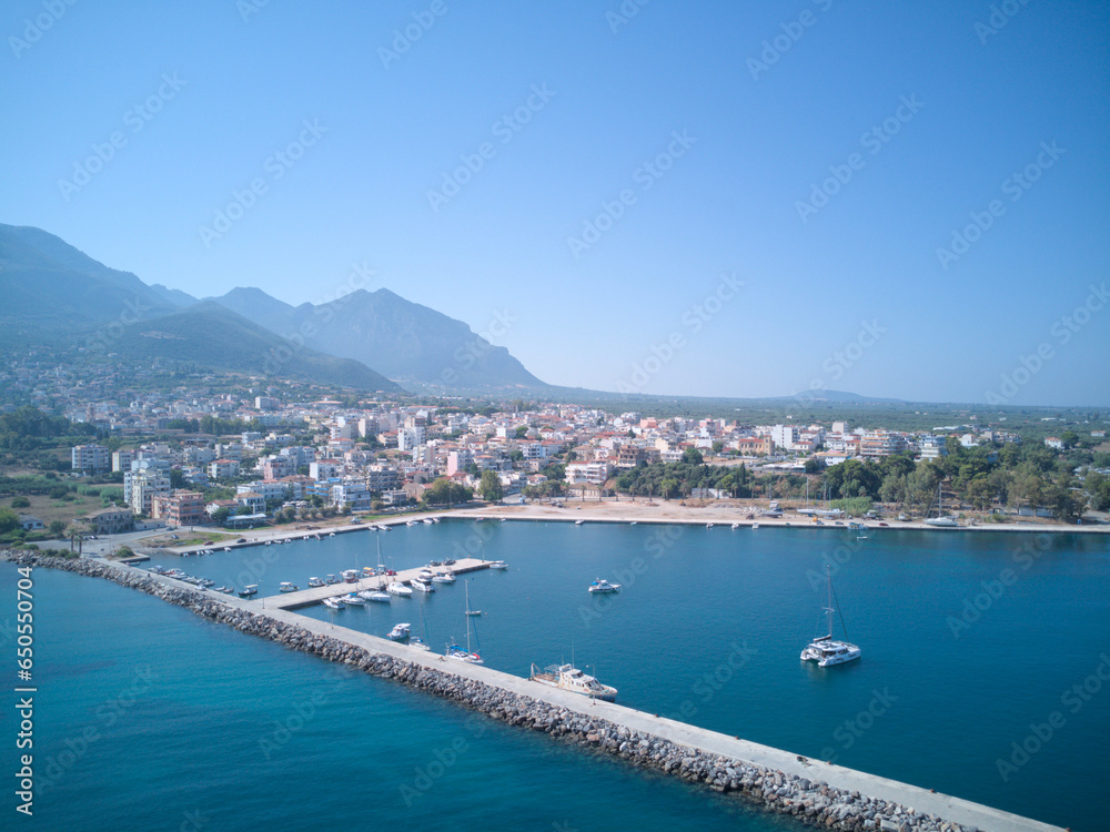 Kyparissia Port Marina, Greece