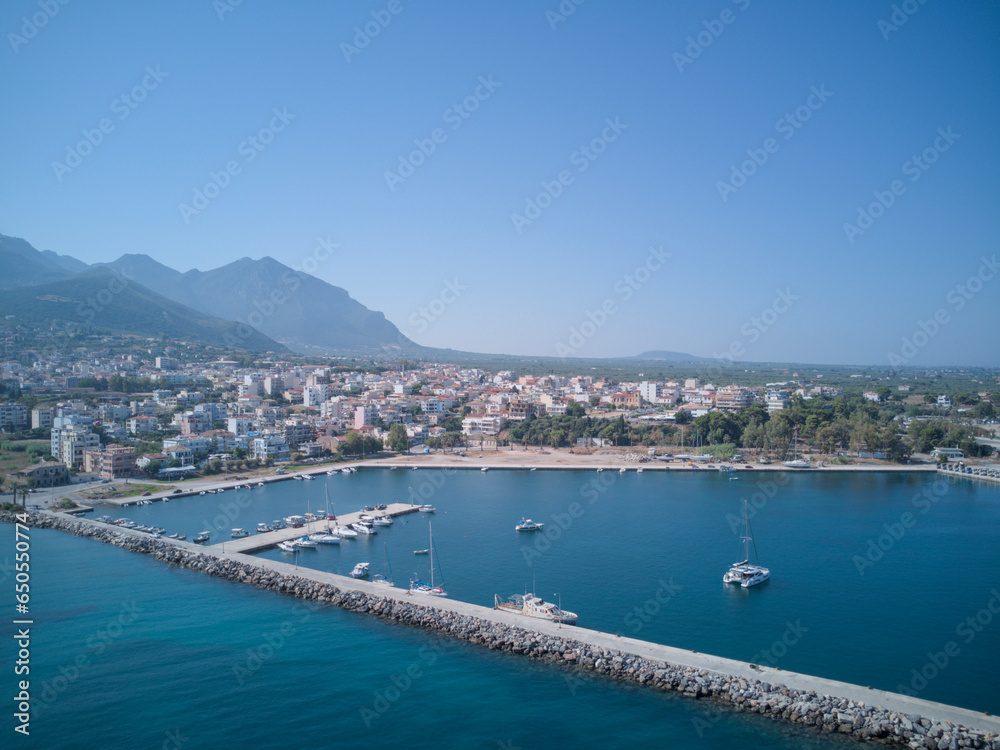 Kyparissia Port Marina, Greece