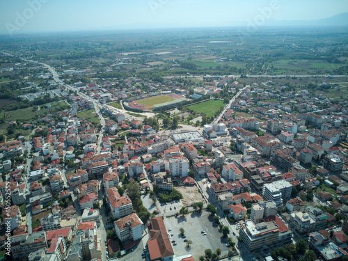 Aerial view of Karditsa