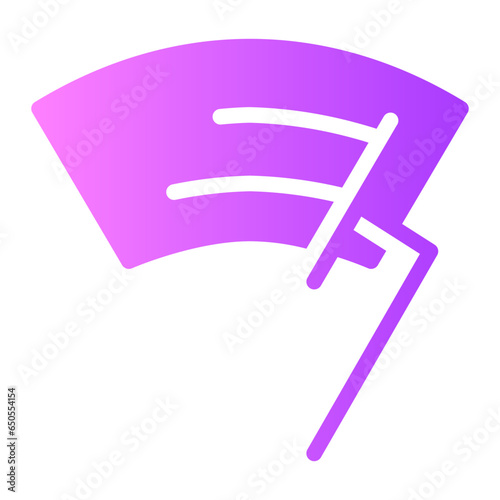 wiper Gradient icon