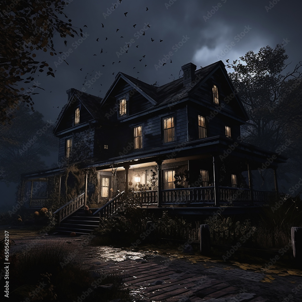 house in the night house in the night