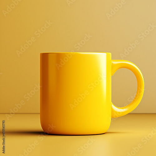 yellow cup