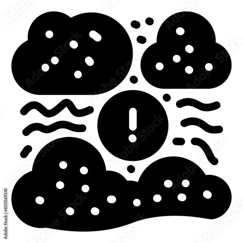 pollution cloud icon