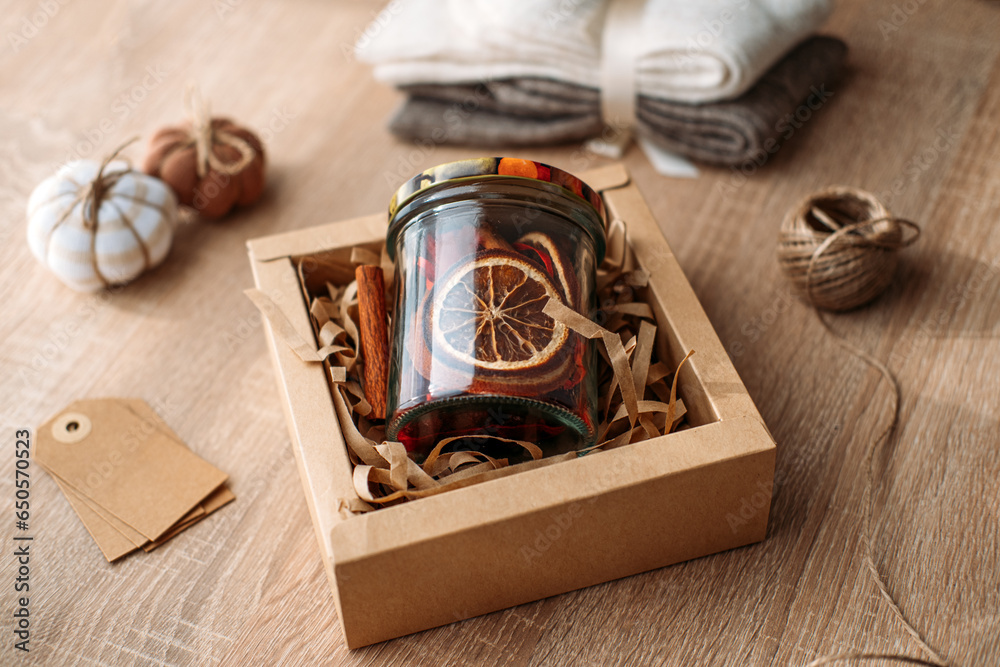 DIY Christmas gift ideas. Craft Cocktail Kits for Gifting in jars