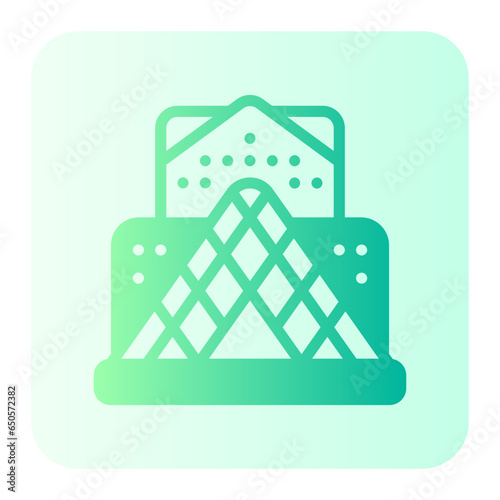 louvre gradient icon