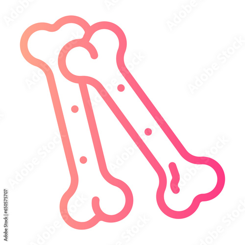 bones gradient icon