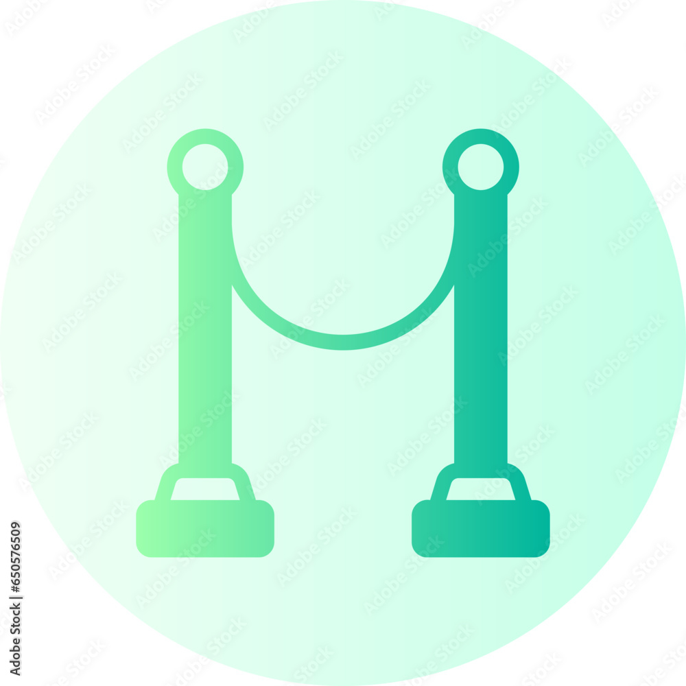 fencing gradient icon fencing gradient icon