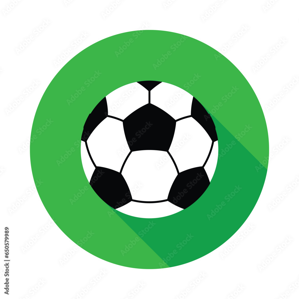 Soccer ball icon. Vector illustration Soccer ball icon. Vector illustration