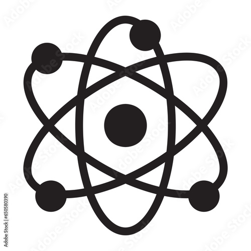 atom glyph icon