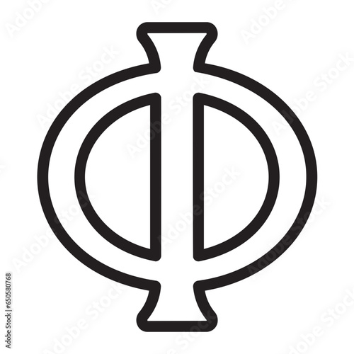philosophy line icon