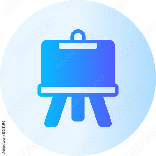canvas gradient icon