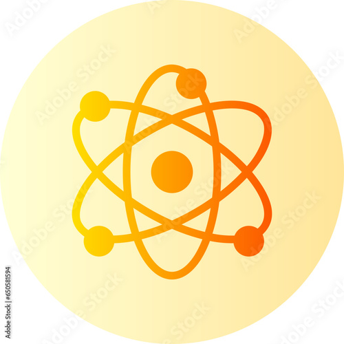 atom gradient icon