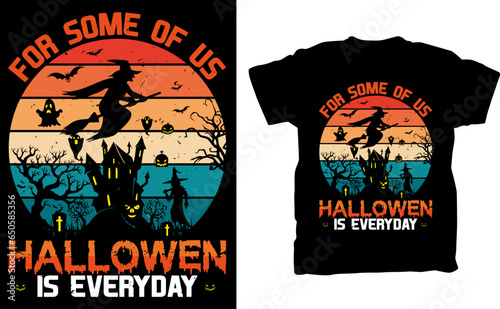 Halloween t-shirt design