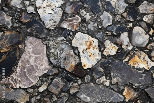 Wallpaper Mural Rugged Granite Texture: Nature's Coarse Stone Elegance Torontodigital.ca