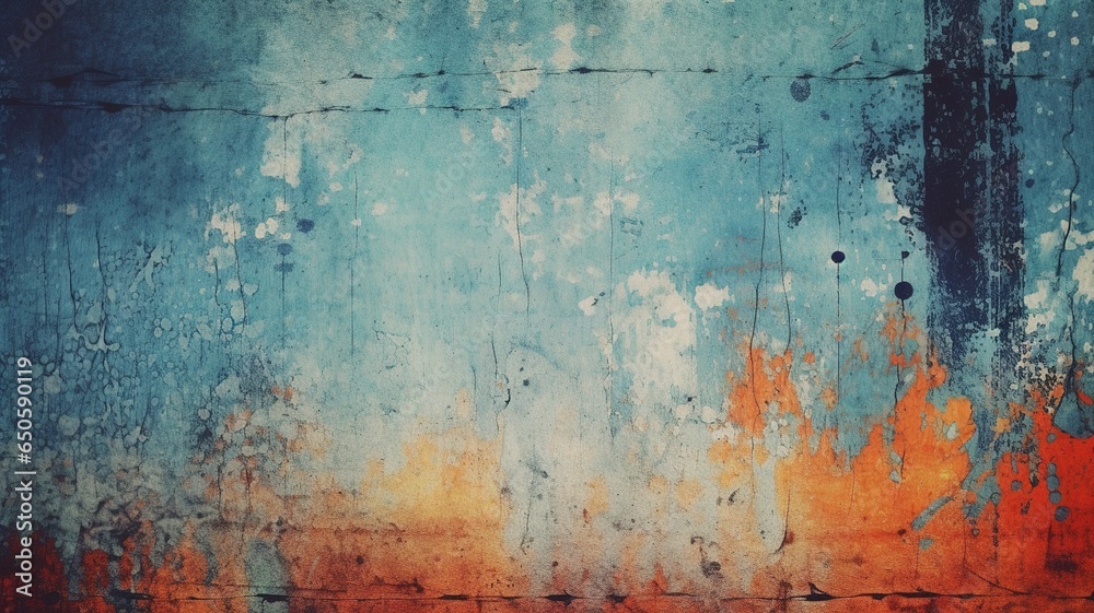 background grunge art painting colorful effect