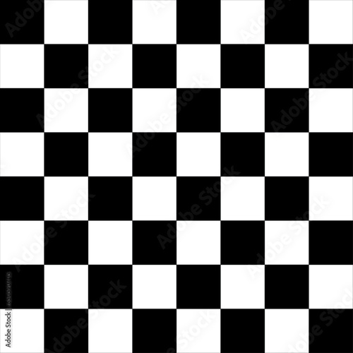 black and white chessboard