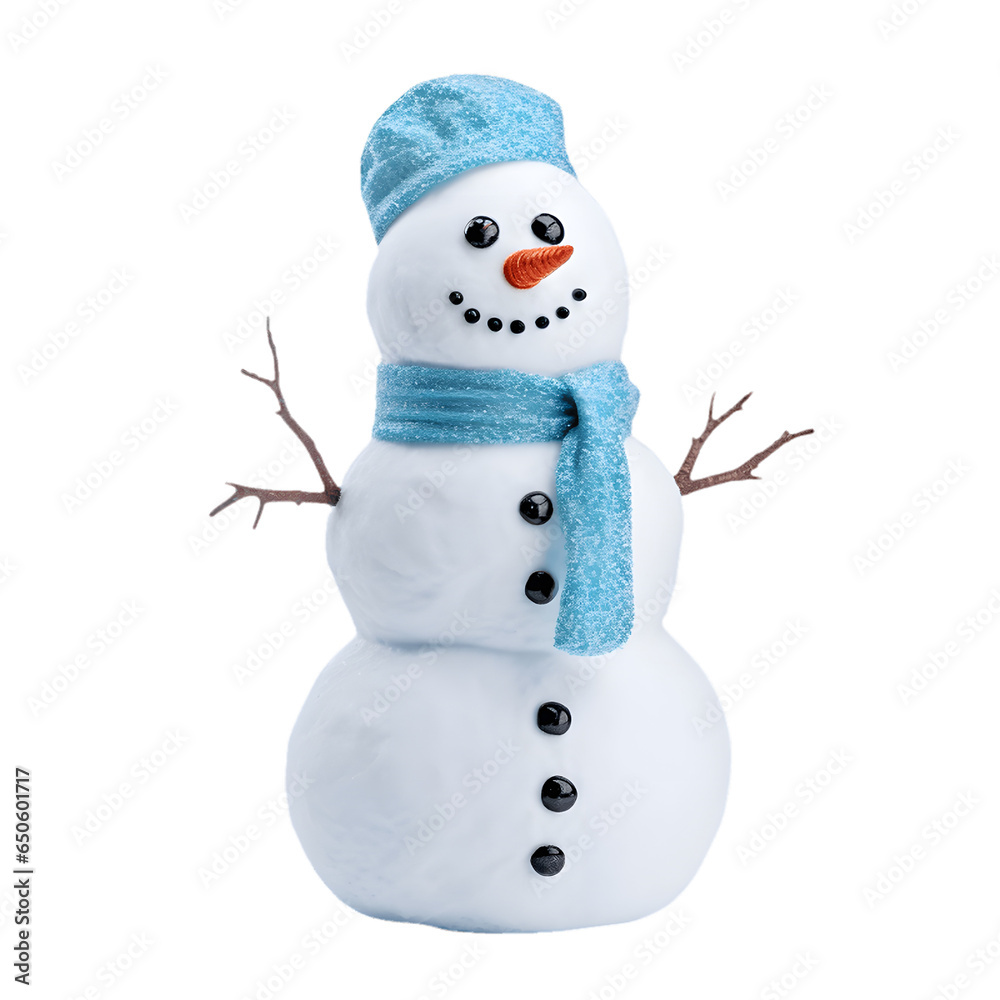 snowman isolated on white snowman isolated on white
