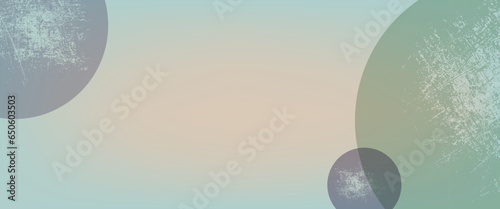 Horizontal vintage shabby banner, space to insert an inscription. Vector illustration