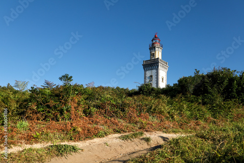 The Higuer Cape Lighthouse in Hondarribia photo