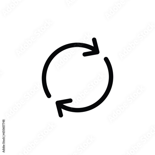 Arrow icon rotate arrows  recycling Recycle symbol